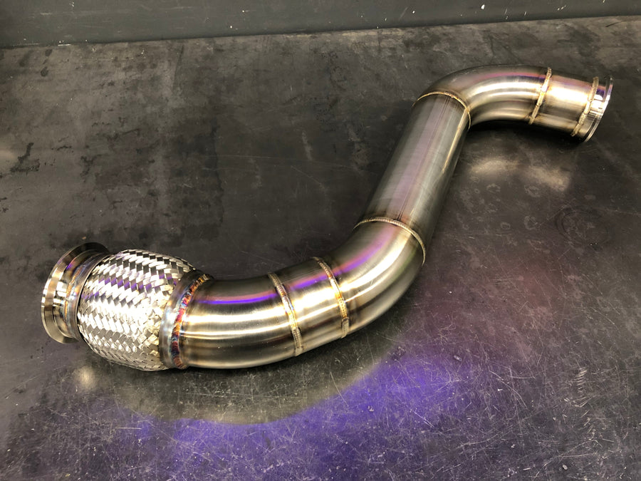 Darklight Fabrication BMW E30 M20 Turbo Downpipe