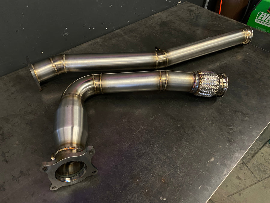 Darklight Fabrication 2015+ Subaru WRX Catted J-Pipe Downpipe