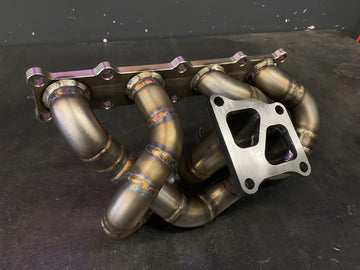 Darklight Fabrication Evo X Stock Replacement Turbo Exhaust Manifold