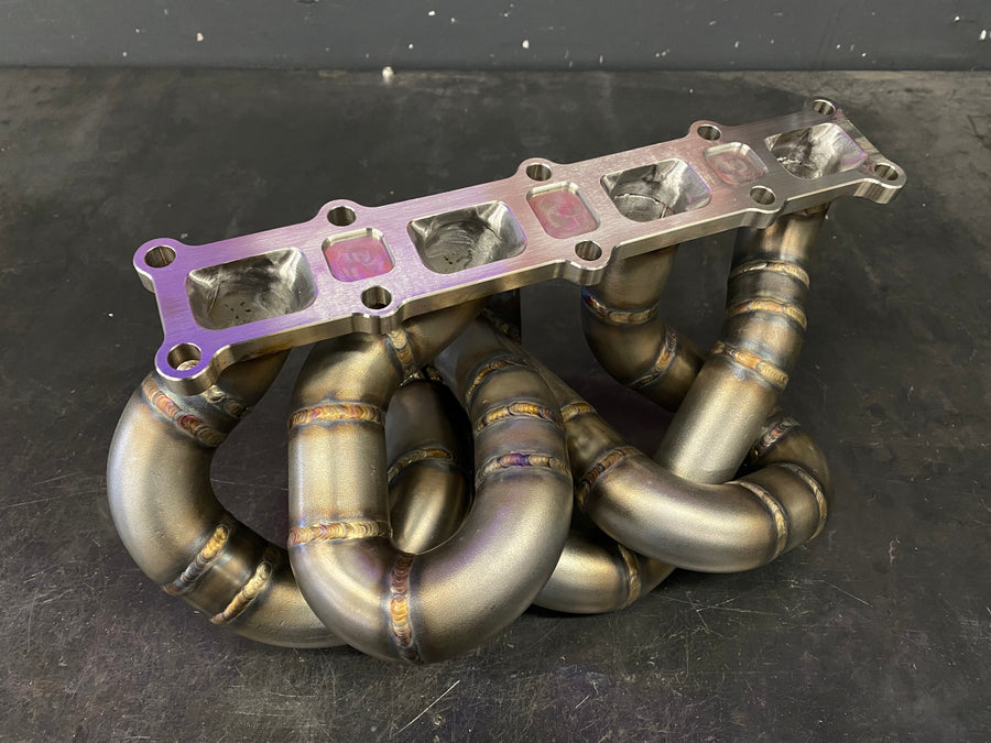 Darklight Fabrication Evo X Stock Replacement Turbo Exhaust Manifold