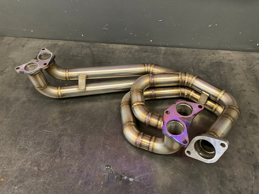 Darklight Fabrication Subaru Equal Length Exhaust Manifold Header 04+ STI, 02-14 WRX, 04-08 FXT