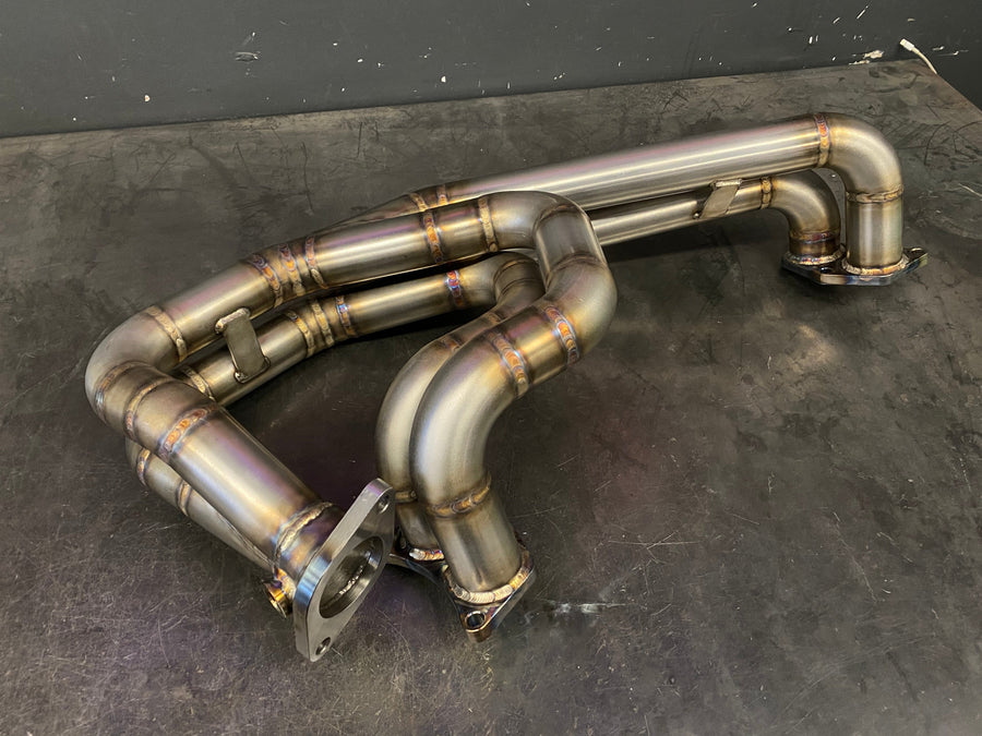 Darklight Fabrication Subaru Equal Length Exhaust Manifold Header 04+ STI, 02-14 WRX, 04-08 FXT