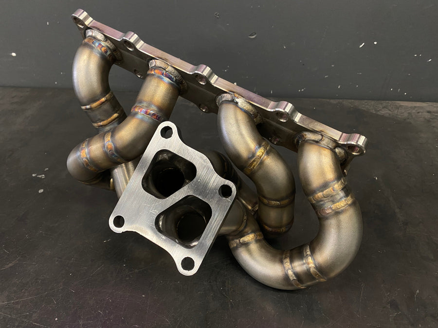 Darklight Fabrication Evo X Stock Replacement Turbo Exhaust Manifold