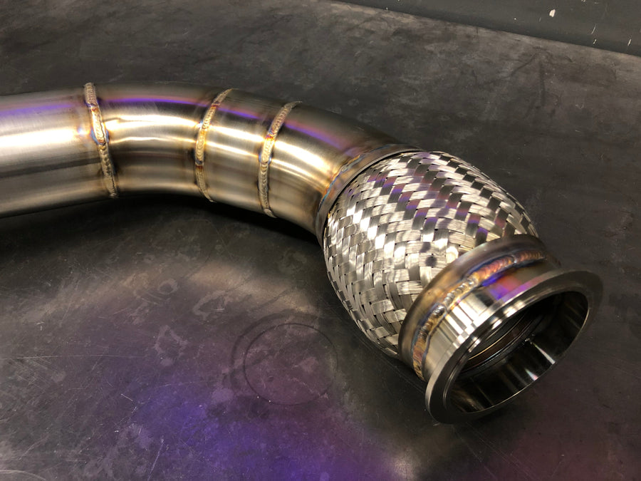 Darklight Fabrication BMW E30 M20 Turbo Downpipe